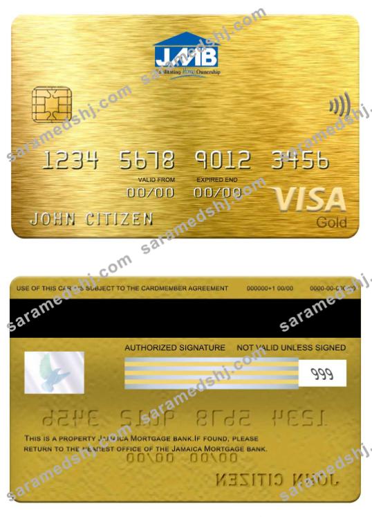 Jamaica Mortgage bank visa gold card